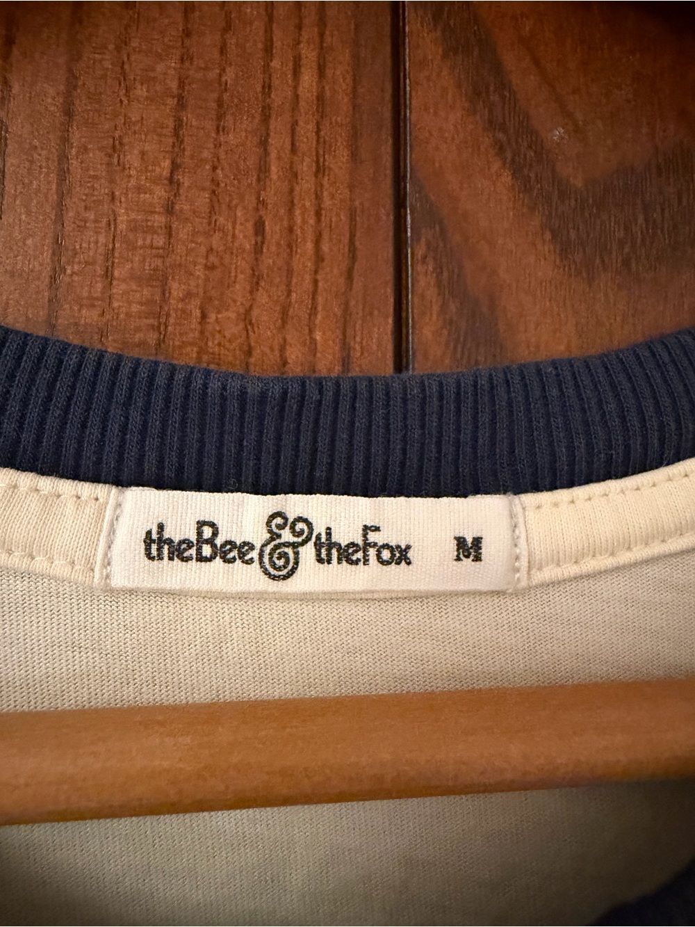 The Bee & The Fox Mountain Mama Ringer Tee Size Medium — image 3 of 7